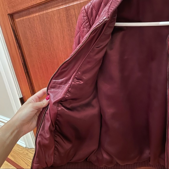 Rebecca Taylor Quilted Leather Jacket - Picture 4 of 4